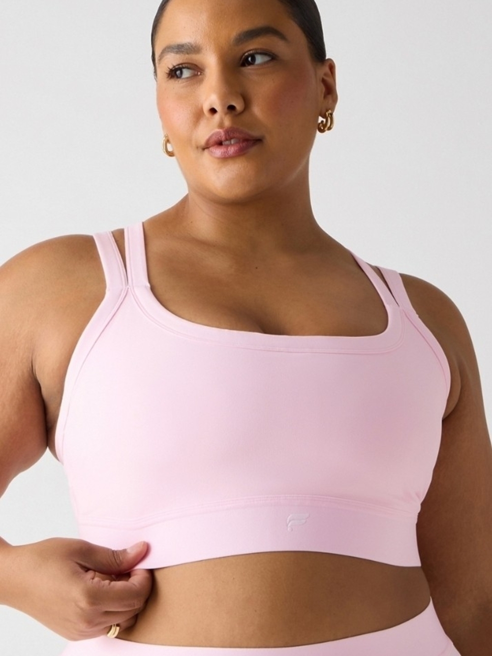 Fabletics Principle Longline Medium Impact Sports Bra